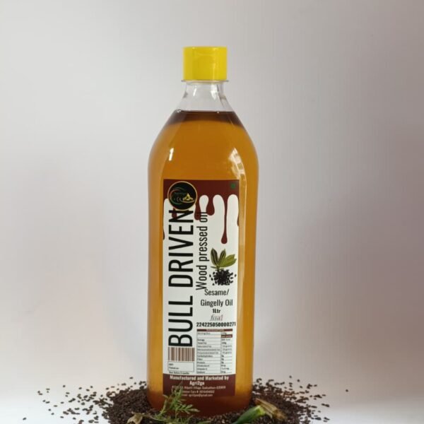 Bull Driven Wood Pressed Sesame/Gingelly/Til Oil 1L